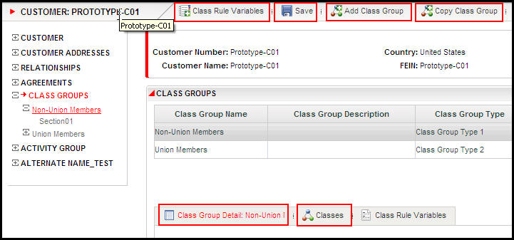 Class Group Screen Security Class Group Screen Security